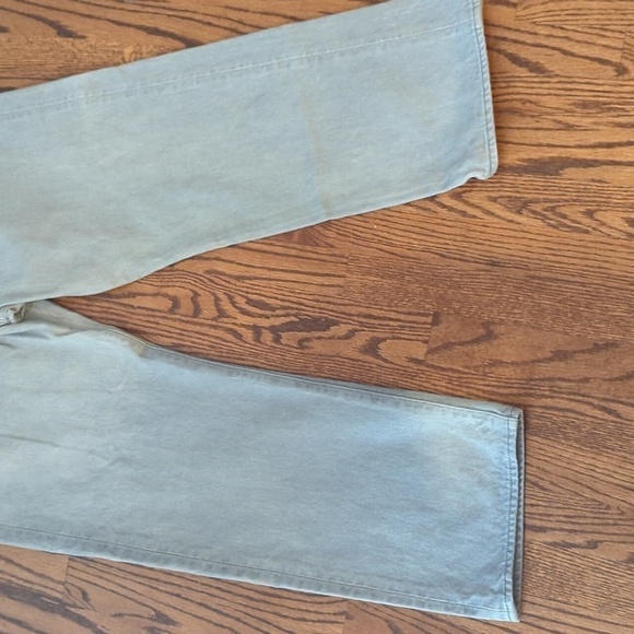 Levi's 501 gray button fly front vtg. Y2k Denim high waist jeans W44 L32 - Picture 2 of 9